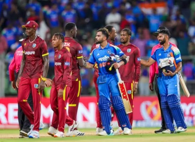 IND vs WI 2nd ODI: भारत ने वेस्टइंडीज के खिलाफ जीता टॉस, पहले गेंदबाजी का फैसला; इस खिलाड़ी का डेब्यू IND vs WI 2nd ODI: भारत ने वेस्टइंडीज के खिलाफ जीता टॉस, पहले गेंदबाजी का फैसला; इस खिलाड़ी का डेब्यू