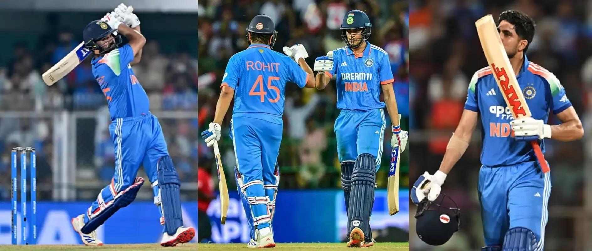 IND vs WI 2nd ODI: कप्तान गिल का धमाकेदार डबल सेंचुरी, हिटमैन का भी शतक, 43.3 ओवर में चेस किया 406 रन का टारगेट IND vs WI 2nd ODI: कप्तान गिल का धमाकेदार डबल सेंचुरी, हिटमैन का भी शतक, 43.3 ओवर में चेस किया 406 रन का टारगेट