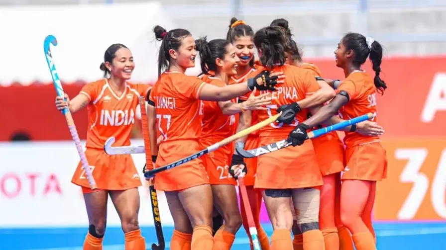 Asian Games 2026 Women Hockey: भारतीय महिला हॉकी टीम ने 44 साल बाद जीता गोल्ड, चीन को 1-0 हराया; ओलंपिक का टिकट भी पक्का Asian Games 2026 Women Hockey: भारतीय महिला हॉकी टीम ने 44 साल बाद जीता गोल्ड, चीन को 1-0 हराया; ओलंपिक का टिकट भी पक्का