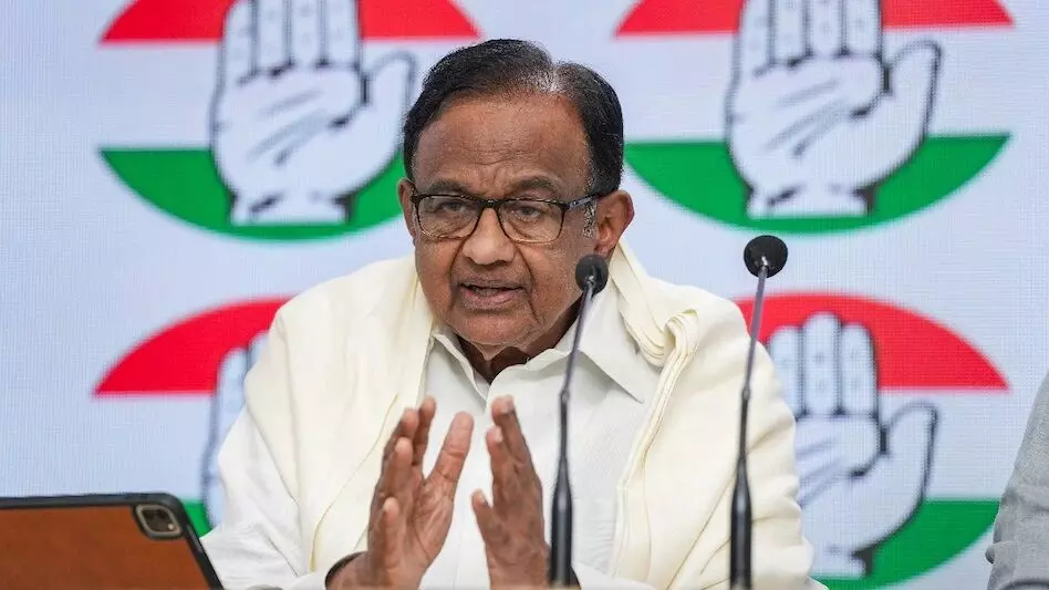 चिदंबरम बोले- CEC ज्ञानेश कुमार को आज नहीं तो कल इस्तीफा देना ही होगा: कहा- नहीं तो विपक्ष का आंदोलन और तेज होगा; SIR को लेकर भी उठाए सवाल चिदंबरम बोले- CEC ज्ञानेश कुमार को आज नहीं तो कल इस्तीफा देना ही होगा: कहा- नहीं तो विपक्ष का आंदोलन और तेज होगा; SIR को लेकर भी उठाए सवाल