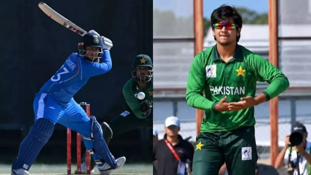 Asian Games 2026: वैभव सूर्यवंशी को आउट कर किया ‘बेबी सेलिब्रेशन’, कैच छोड़ने पर फैंस ने सैम अयूब को किया ट्रोल- Video Viral Asian Games 2026: वैभव सूर्यवंशी को आउट कर किया ‘बेबी सेलिब्रेशन’, कैच छोड़ने पर फैंस ने सैम अयूब को किया ट्रोल- Video Viral