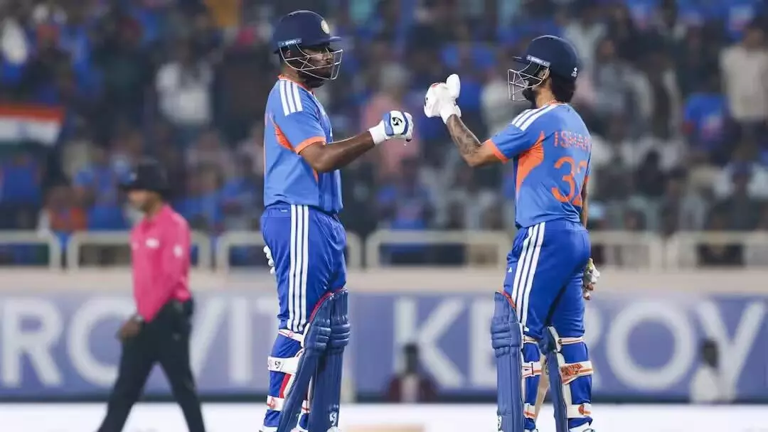 IND vs WI 3rd T20: अभिषेक शर्मा की तूफानी पारी, भारत ने वेस्टइंडीज को दिया 224 रन का टारगेट IND vs WI 3rd T20: अभिषेक शर्मा की तूफानी पारी, भारत ने वेस्टइंडीज को दिया 224 रन का टारगेट