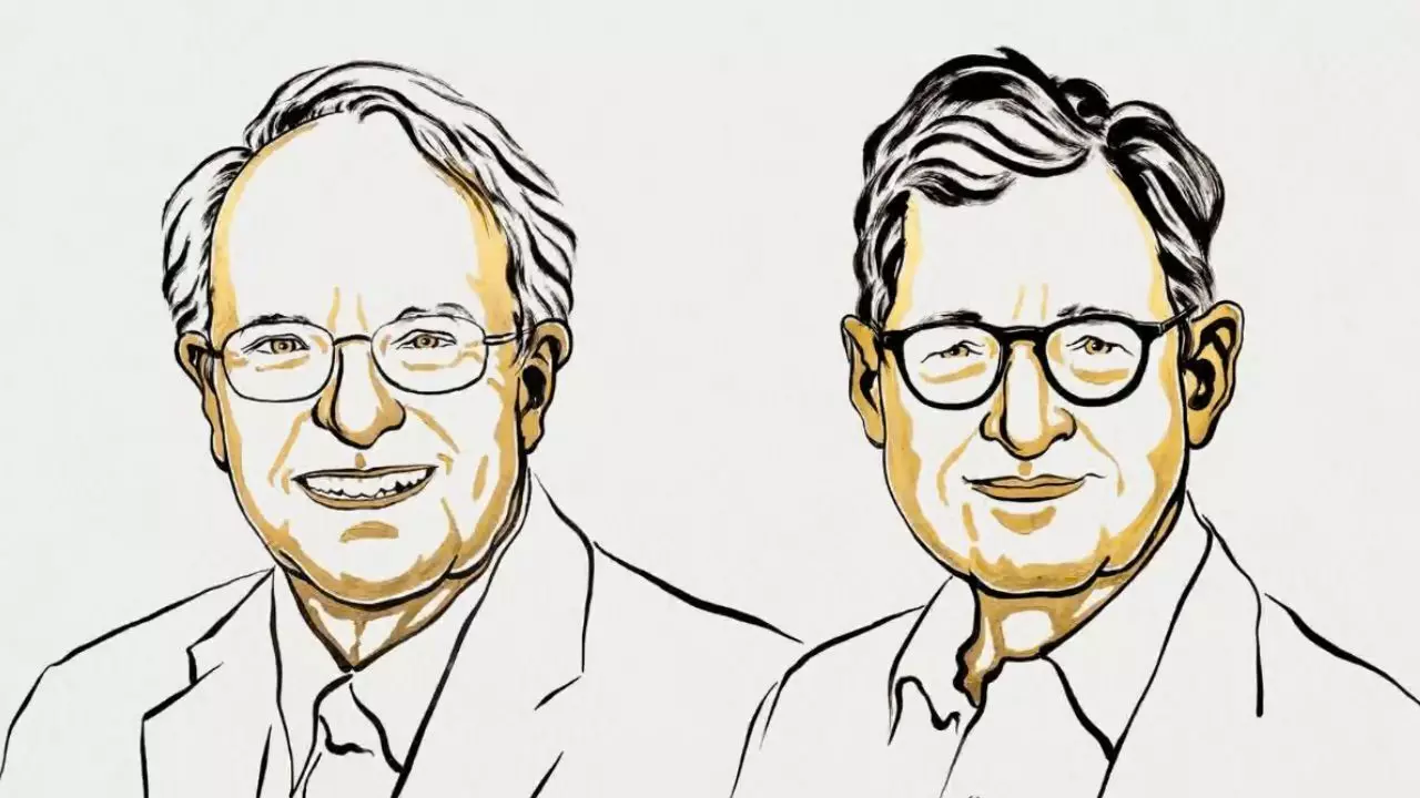 Nobel Prize 2026: रॉबर्ट ई. हॉल और माइकल वुडफोर्ड को अर्थशास्त्र का नोबेल, जानें किस काम के लिए मिला सम्मान Nobel Prize 2026: रॉबर्ट ई. हॉल और माइकल वुडफोर्ड को अर्थशास्त्र का नोबेल, जानें किस काम के लिए मिला सम्मान