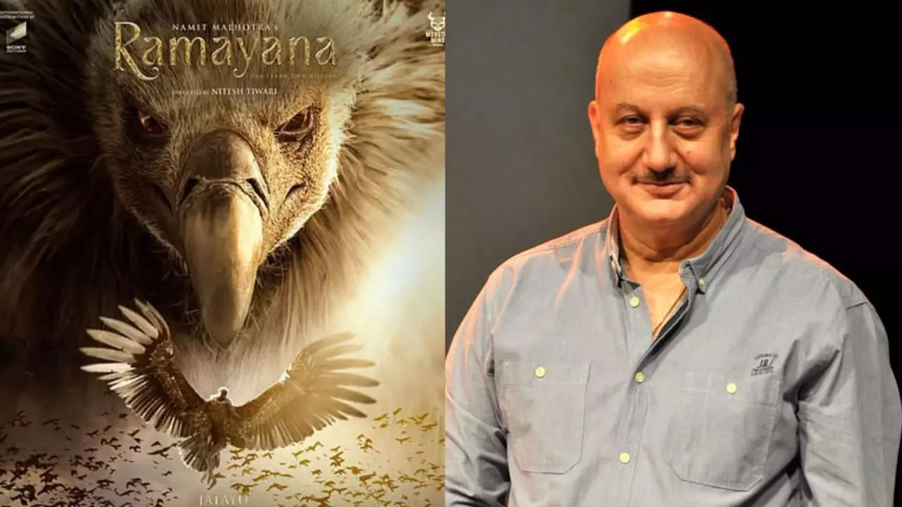 Ramayana : रणबीर कपूर की ‘रामायण’ में जटायु की पहली झलक आई सामने, किरदार को अनुपम खेर ने दी अपनी आवाज Ramayana : रणबीर कपूर की ‘रामायण’ में जटायु की पहली झलक आई सामने, किरदार को अनुपम खेर ने दी अपनी आवाज
