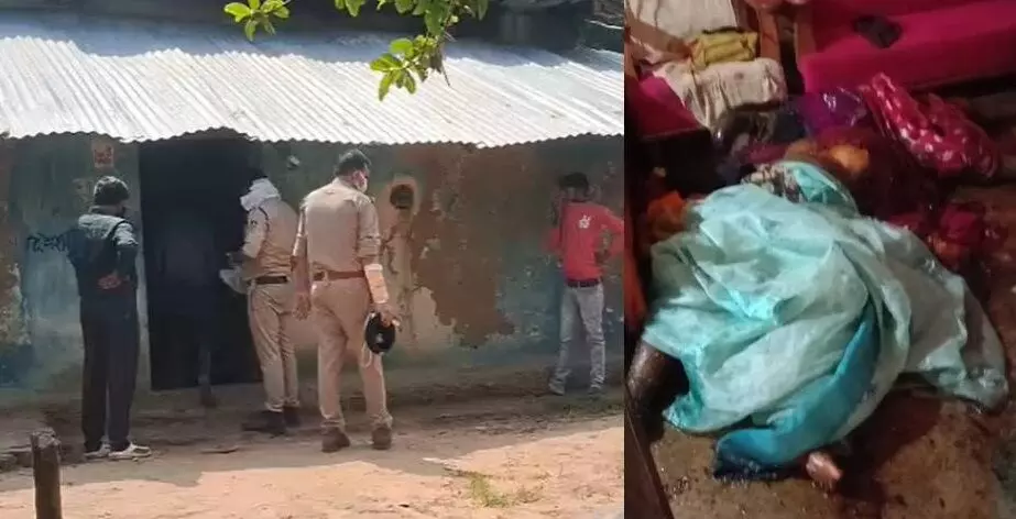 MP Crime : पत्नी और सास की हत्या कर शवों को कमरे में किया बंद, गुजरात से भागा आरोपी जंगल में गिरफ्तार MP Crime : पत्नी और सास की हत्या कर शवों को कमरे में किया बंद, गुजरात से भागा आरोपी जंगल में गिरफ्तार