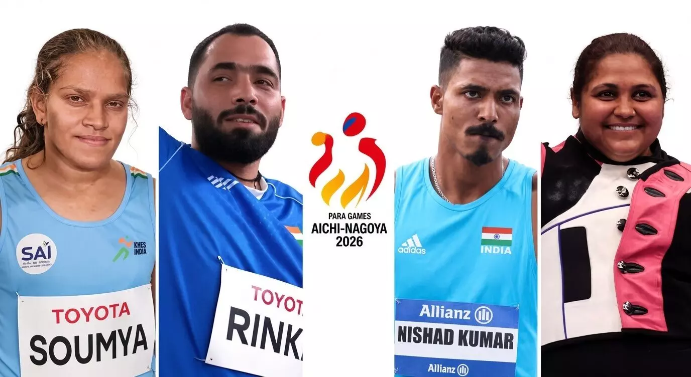 एशियन पैरा गेम्स में भारत ने पहले दिन जीते 11 मेडल, 4 गोल्ड पर कब्जा, शीतल देवी ने विश्व रिकॉर्ड की बराबरी की एशियन पैरा गेम्स में भारत ने पहले दिन जीते 11 मेडल, 4 गोल्ड पर कब्जा, शीतल देवी ने विश्व रिकॉर्ड की बराबरी की