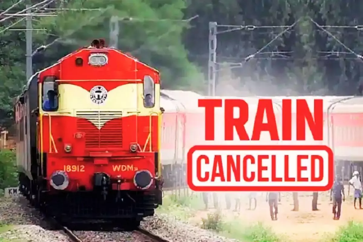 Trains Cancelled: यात्रीगण कृपया ध्यान दें, 52 ट्रेन रद्द, कई के रूट बदलें, देखें कैंसिल गाड़ियों की पूरी लिस्ट Trains Cancelled: यात्रीगण कृपया ध्यान दें, 52 ट्रेन रद्द, कई के रूट बदलें, देखें कैंसिल गाड़ियों की पूरी लिस्ट