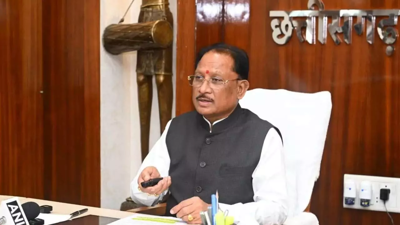 CG : सीएम विष्णु देव साय ने बलरामपुर-रामानुजगंज को दी ₹202 करोड़ की सौगात, 2,009 विकास कार्यों का किया भूमिपूजन-लोकार्पण CG : सीएम विष्णु देव साय ने बलरामपुर-रामानुजगंज को दी ₹202 करोड़ की सौगात, 2,009 विकास कार्यों का किया भूमिपूजन-लोकार्पण