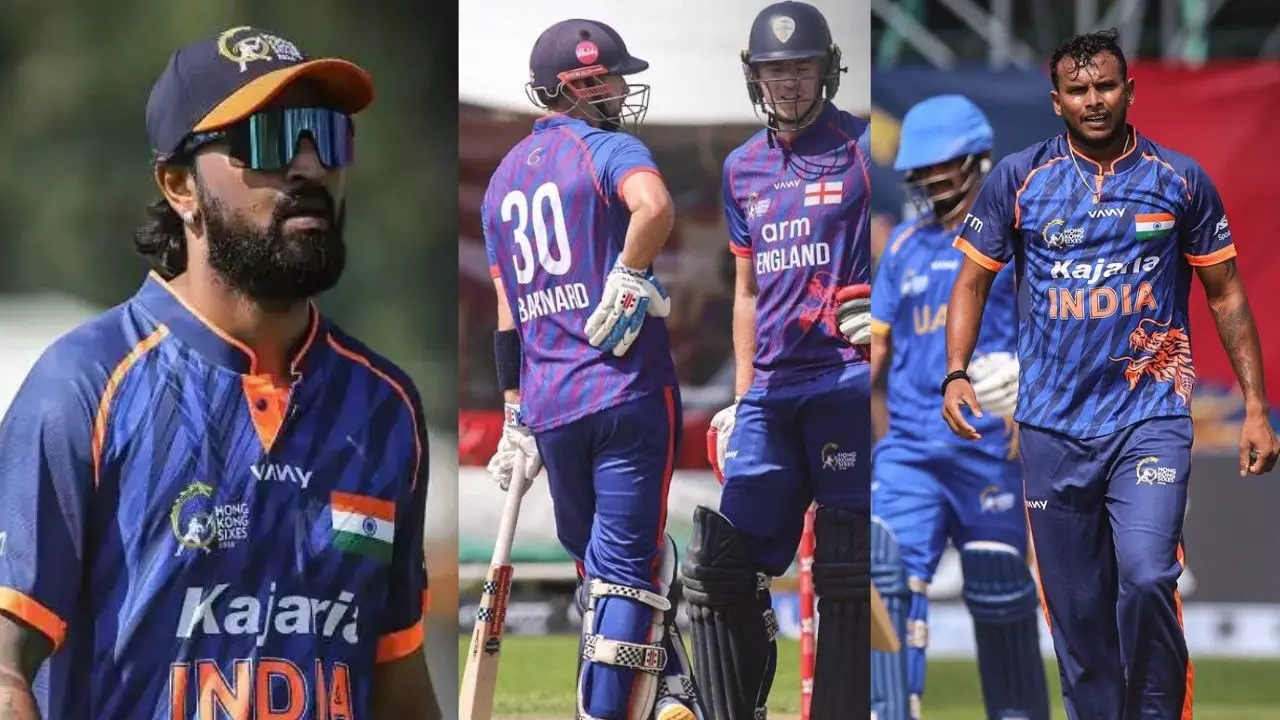 Hong Kong Sixes 2026: पाकिस्तान और UAE के बाद इंग्लैंड से भी हारी टीम इंडिया, हॉन्ग-कॉन्ग सिक्सेस से हुई बाहर Hong Kong Sixes 2026: पाकिस्तान और UAE के बाद इंग्लैंड से भी हारी टीम इंडिया, हॉन्ग-कॉन्ग सिक्सेस से हुई बाहर